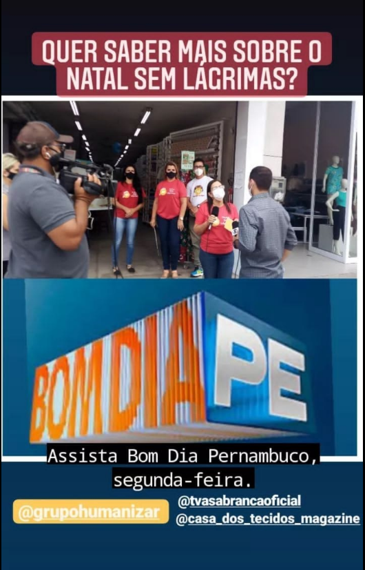 No Bom dia Pernambuco | Grupo Humanizar